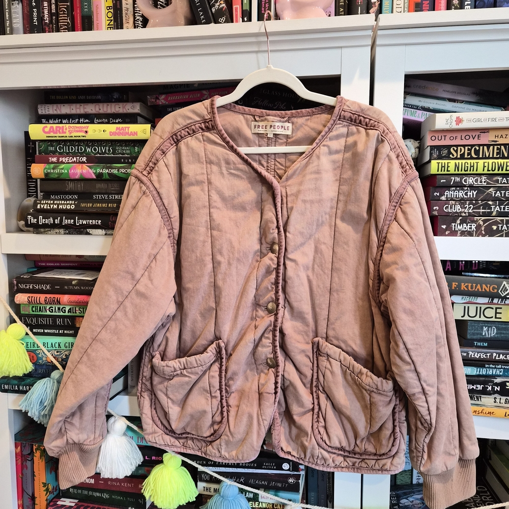 Free People Blush Utility Jacket